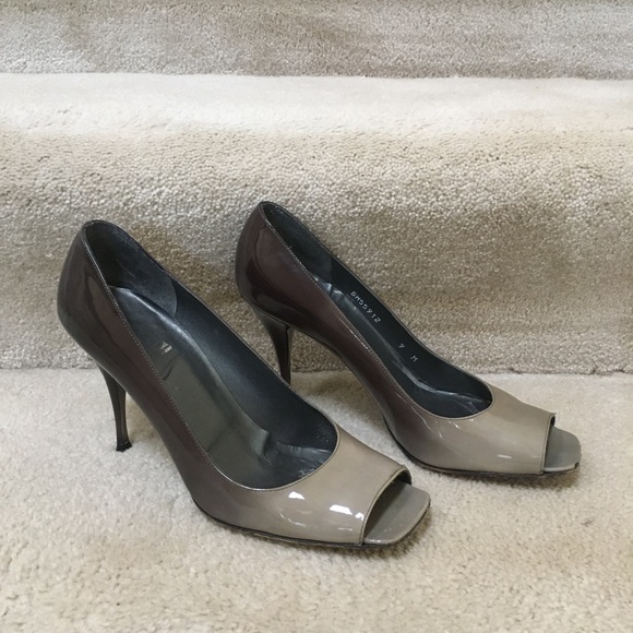 Stuart Weitzman patent ombré heels - Picture 1 of 8
